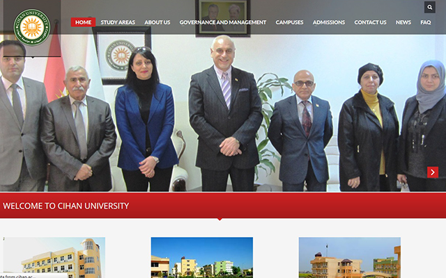 Cihan University website